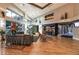 A spacious lobby with tile floors and neutral paint offers a comfortable waiting area at 3661 Kingswood Ct, Clermont, FL 34711