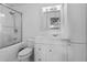 Well-maintained bathroom with a shower-tub combo, a single sink vanity, and white colored fixtures at 4118 Teriwood Ave, Orlando, FL 32812