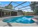 Inviting screened pool with outdoor bar area at 4118 Teriwood Ave, Orlando, FL 32812