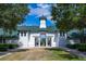 Beautiful community clubhouse featuring well maintained landscaping and a distinctive clock tower at 4725 Anson Ln, Orlando, FL 32814