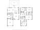 Detailed floorplan showcasing the layout of this spacious home including the pool and screened in porch at 502 Freeman St, Longwood, FL 32750