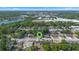 Aerial view of the neighborhood and nearby waterway at 507 Peach Tree Ln, Altamonte Springs, FL 32701