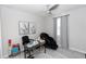 Home office space with modern desk, chair, and massage chair, with stylish décor at 635 Cheval Ln, Debary, FL 32713