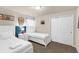 Cozy bedroom with twin beds, movie-themed decor, and convenient closet space at 8804 Rhodes Street, Kissimmee, FL 34747