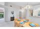 Spacious dining area with bright natural light offering an open layout, perfect for gatherings at 912 Augusta National Blvd, Winter Springs, FL 32708