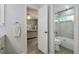 Bathroom boasts a shower over tub and is connected to the main bedroom at 1006 Hanging Vine Pt, Longwood, FL 32750