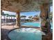 Hot tub in a grotto-style enclosure offers private access to resort style amenities with an amazing view at 2919 Banana Palm Dr, Kissimmee, FL 34747