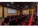 Community theater with comfortable seating offers an amazing movie experience without having to leave home at 2919 Banana Palm Dr, Kissimmee, FL 34747