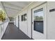 Exterior of condo showing the walkway entrance to unit 214 at 320 Lakeview St # 214, Orlando, FL 32804