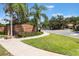 Baker's Crossing community entrance with brick signage and lush landscaping at 328 Appaloosa Ct, Sanford, FL 32773