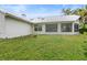 Beautiful backyard with a screened lanai at 335 Debary Ave, Debary, FL 32713