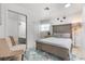 Cozy bedroom with ample closet space, stylish rug, and neutral decor at 335 Debary Ave, Debary, FL 32713