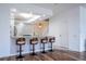 Wide view of the open concept kitchen and living room at 3567 Shallot Dr # 103, Orlando, FL 32835