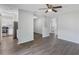 Spacious living area showcasing the open layout and modern finishes at 4136 Pershing Pointe Pl # 2, Orlando, FL 32822