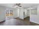 Inviting living room with a sliding door and an open floor plan at 4136 Pershing Pointe Pl # 2, Orlando, FL 32822