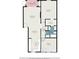 Layout featuring a living room, kitchen, bedrooms, bathroom, screened porch, and laundry area at 4332 Lake Underhill Rd # 12D10, Orlando, FL 32803