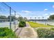 Community tennis courts with fencing, a walking path and access to the pool at 4332 Lake Underhill Rd # 12D10, Orlando, FL 32803