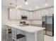 Modern kitchen with quartz countertops, stainless steel appliances at 4725 Coral Castle Dr, Kissimmee, FL 34746