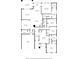 Detailed floorplan showcasing the layout of the home, including dimensions of rooms and features at 5393 Red Coral Cir, Mount Dora, FL 32757