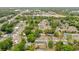 Aerial view of the neighborhood showcasing the tree-lined streets and proximity to local amenities at 6820 Ambassador Dr, Orlando, FL 32818