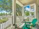 Cozy porch with seating offering a relaxing outdoor space at 7509 Mourning Dove Cir # 203, Reunion, FL 34747