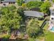 This home has a beautifully landscaped backyard with private lake access at 7540 Lake Marsha Dr, Orlando, FL 32819