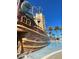 Amazing pool with a pirate ship water feature in this resort style community at 8101 Resort Village Dr # 3909, Orlando, FL 32821