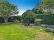 The backyard offers plenty of space and privacy, perfect for relaxation and recreation at 903 Kersfield Cir, Lake Mary, FL 32746