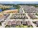 Expansive aerial view showing the home within a Primary-planned community at 16527 Sea Glass St, Winter Garden, FL 34787
