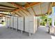 Community mailboxes under a wooden structure offer convenient and secure mail access for residents at 16527 Sea Glass St, Winter Garden, FL 34787