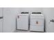 Bright laundry room featuring a new washer and dryer set at 1801 Archer Dr, Minneola, FL 34715