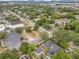Residential neighborhood with tree-lined streets showing the rooftops of single-Gathering homes at 1845 Delaney Ave, Orlando, FL 32806