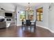 Dining area featuring lots of natural light and modern accents at 2739 Village Pine Ter, Orlando, FL 32833