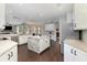 Bright kitchen featuring a kitchen island, stainless steel appliances, and recessed lighting at 2739 Village Pine Ter, Orlando, FL 32833