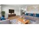 Cozy living room with plush seating, stylish decor, and a modern kitchen in the background creates a comfortable and inviting space at 320 Lakeview St # 222, Orlando, FL 32804