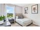 Charming bedroom featuring comfortable bedding, stylish decor, and abundant natural light at 3206 Partington Blvd, Davenport, FL 33837