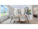 Open dining area with lots of light, seamlessly connects to the kitchen, perfect for Gathering gatherings at 3206 Partington Blvd, Davenport, FL 33837