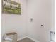 Empty Laundry room with wicker basket at 3206 Partington Blvd, Davenport, FL 33837