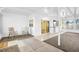 Cozy lanai with chairs, wet bar, and sliding doors to the interior at 367 Par Pines Blvd, Davenport, FL 33837