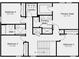 Second floor home floor plan illustration with bedrooms, primary suite, laundry, and baths at 4718 Yellow Elder Way, Kissimmee, FL 34758