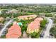 Beautiful aerial view of apartments with a pool and lush landscaping in a well-maintained community at 5160 Conroy Rd # 1423, Orlando, FL 32811
