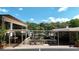 Beautiful community building showing a patio and other covered area, plus lush landscaping at 551 Pine Needle Ct, Lake Mary, FL 32746