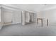 View of finished basement with an area to be renovated at 55119 5Th St, Astor, FL 32102