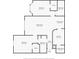 Detailed floor plan featuring a Primary bedroom, Gathering room, kitchen, laundry room, foyer, and dining room layout at 5566 Metrowest Blvd # 304, Orlando, FL 32811
