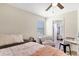 Bedroom with closet and ceiling fan at 6822 Habitat Dr, Harmony, FL 34773
