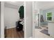 Walk-in closet leads to a well-lit bathroom featuring modern fixtures and finishes at 694 Tuscora Dr, Winter Springs, FL 32708