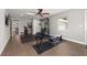 Home gym featuring weights, exercise equipment, and natural light at 694 Tuscora Dr, Winter Springs, FL 32708