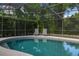 Beautiful screened-in pool area, perfect for enjoying a swim in a private and tranquil setting at 694 Tuscora Dr, Winter Springs, FL 32708