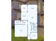 Detailed floor plan of a home with labeled rooms and dimensions at 8263 Bellow St, Orlando, FL 32827