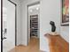 Organized walk-in closet with custom shelving and ample storage space at 9364 Thurloe Pl, Orlando, FL 32827